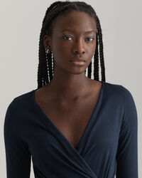 Abito in jersey a portafoglio