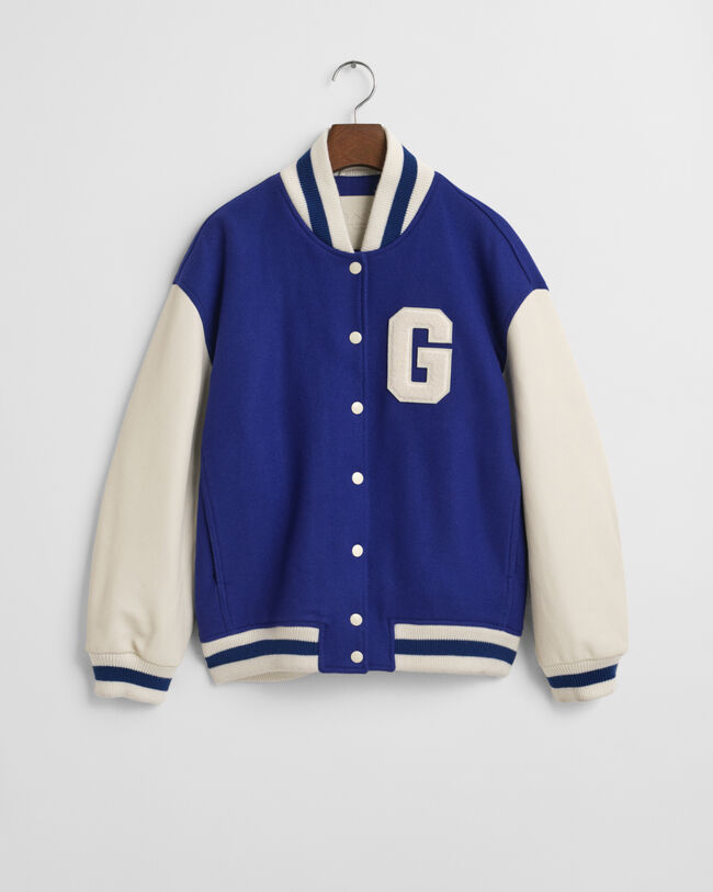 GANT Varsity Jacket in pelle