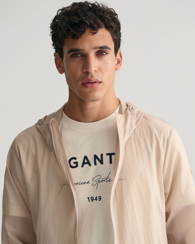 Giacca Windbreaker leggera ripiegabile