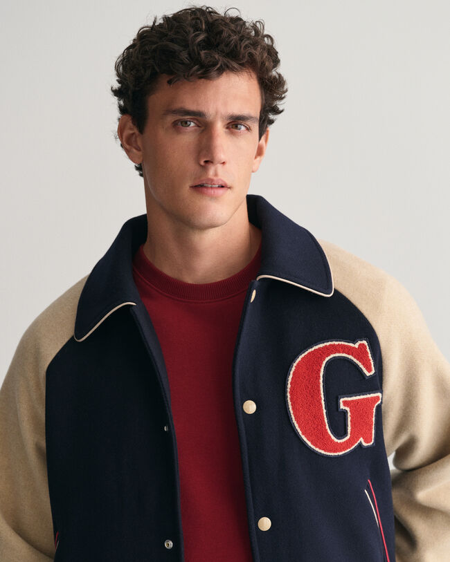 GANT Varsity Jacket in lana