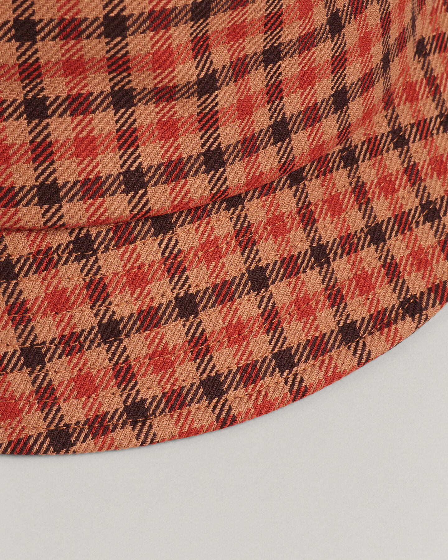 Cappello pescatore a quadri