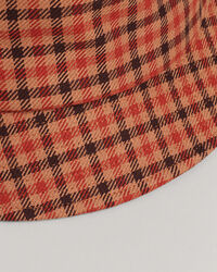 Cappello pescatore a quadri