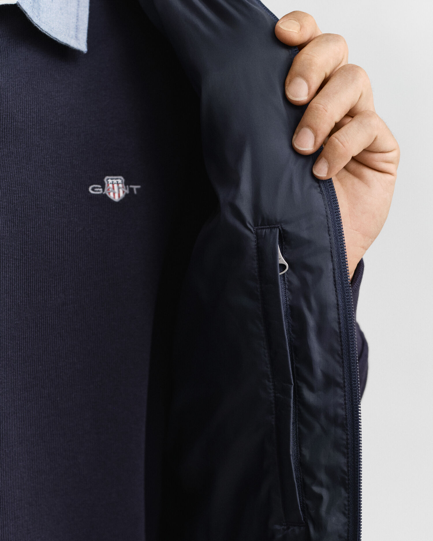 Smanicato leggero in piumino