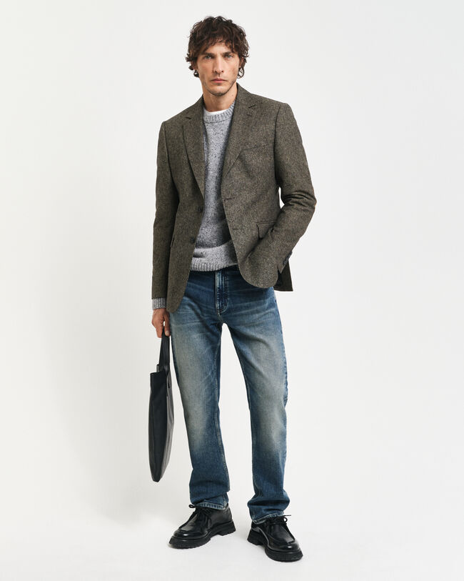 Maglia girocollo Wool Nepps