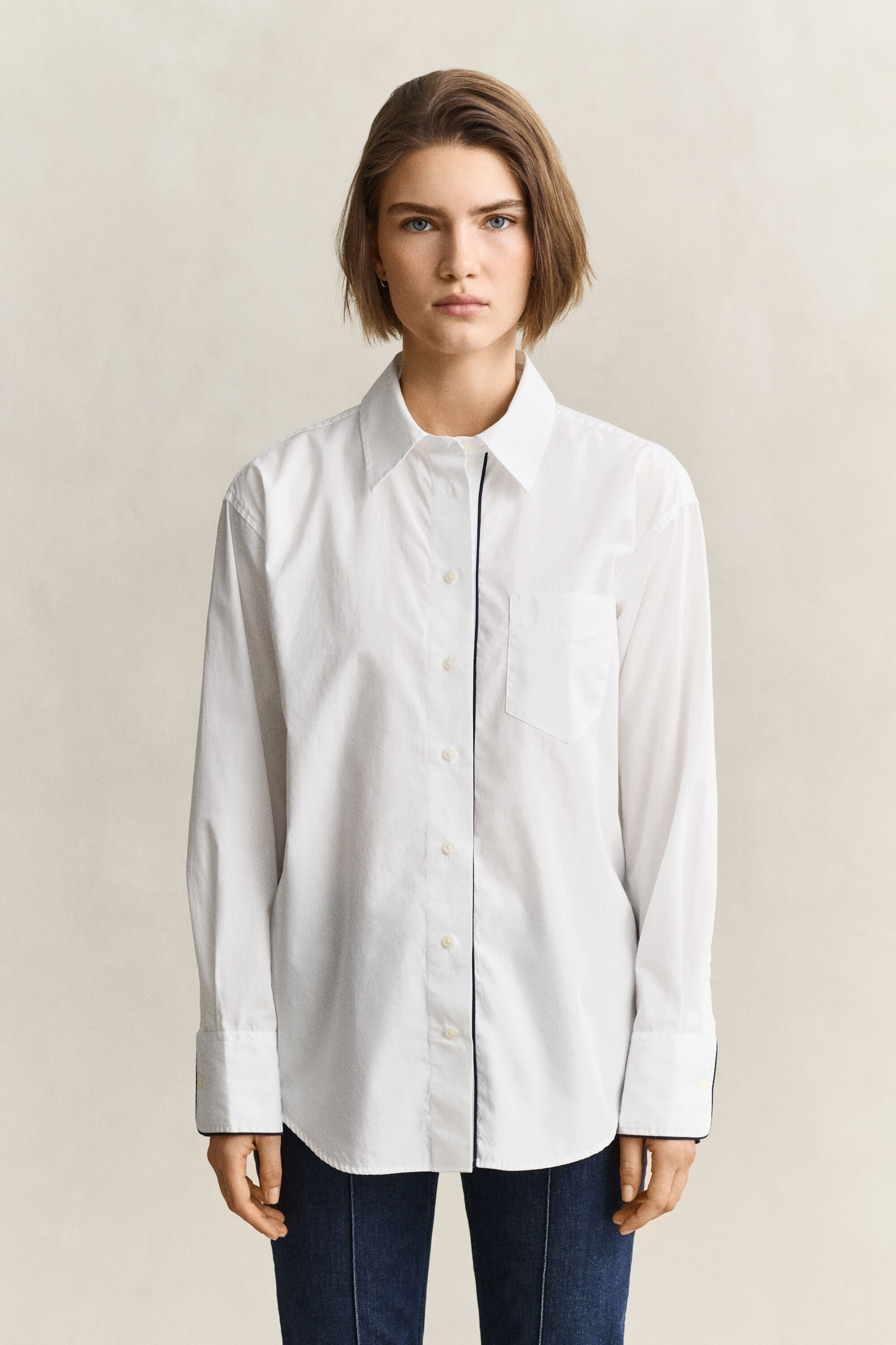 Camicia con bordino