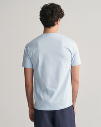 T-shirt GANT Logo piccolo a contrasto