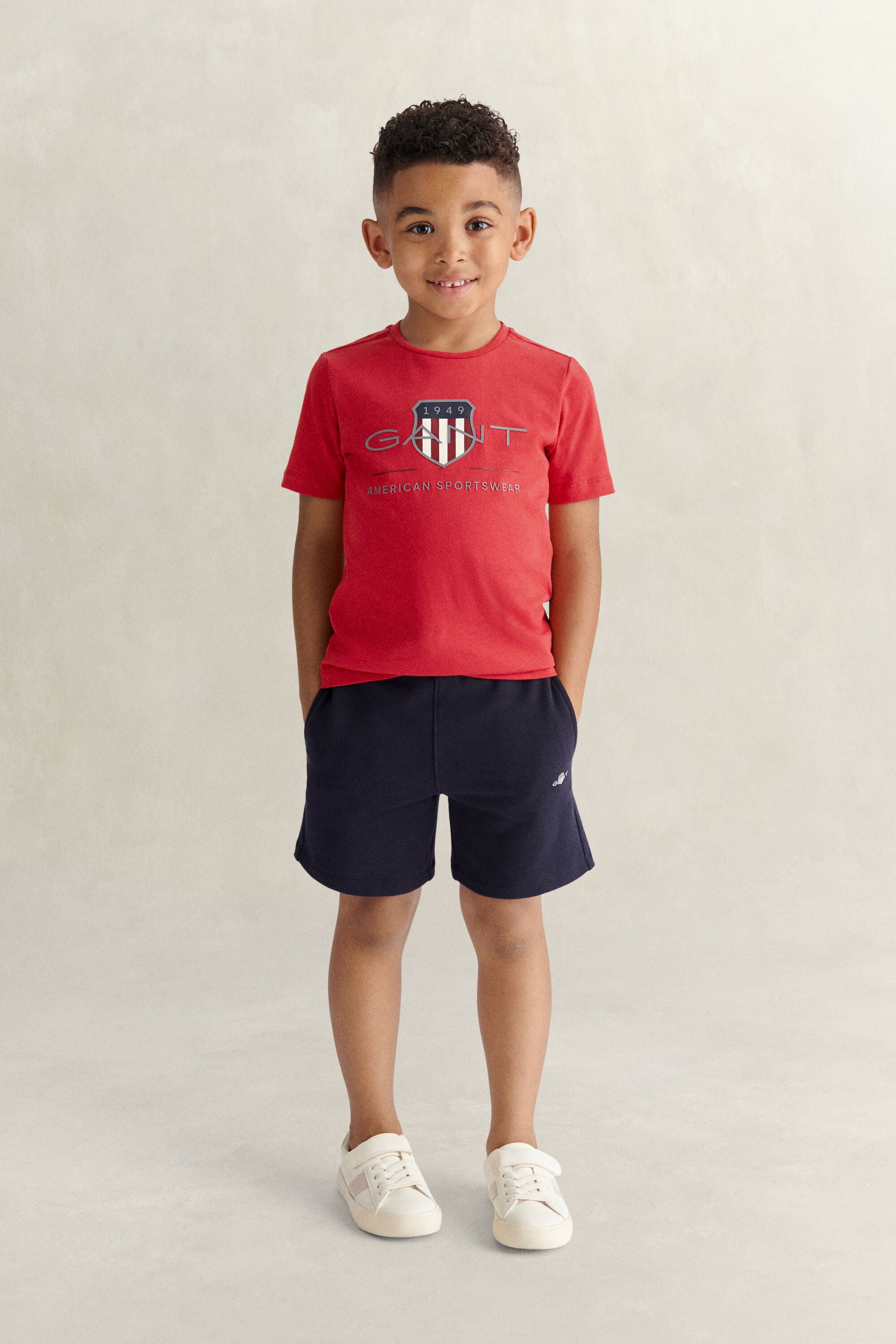 Set di pantaloncini della tuta e T-shirt Archive Shield Boys