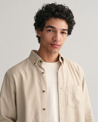 Camicia in flanella con motivo a spina di pesce regular fit