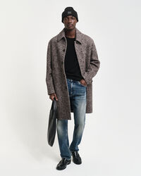 Maglia girocollo in finissima lana merino