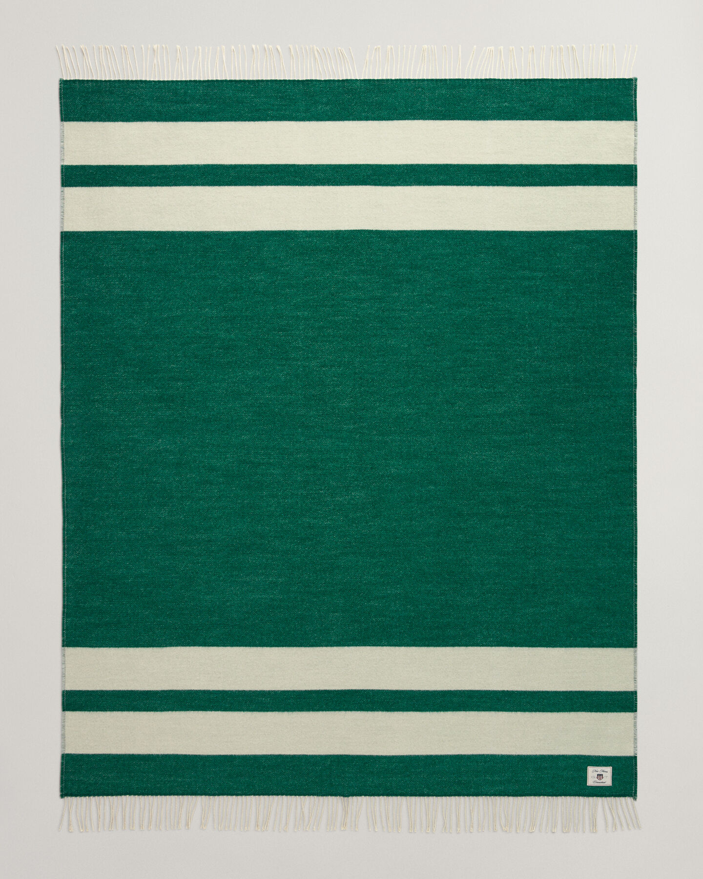 Coperta di lana a righe