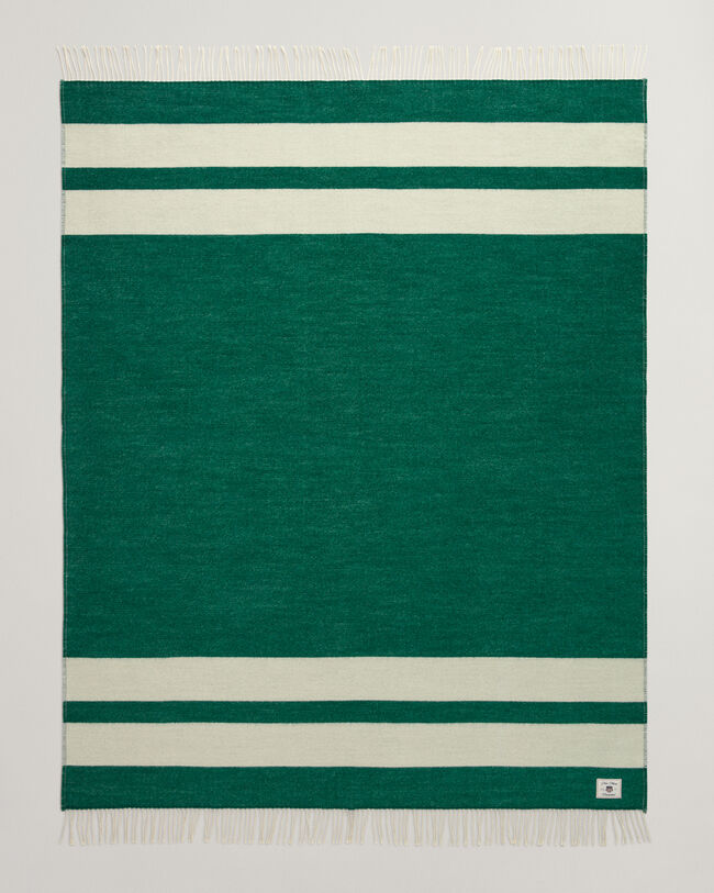 Coperta di lana a righe