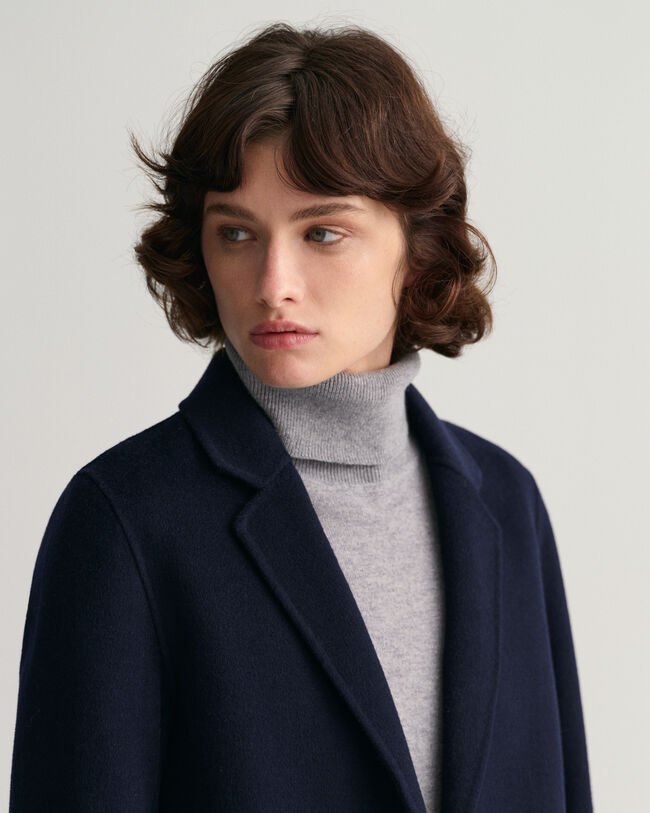 Blazer dritto cucito a mano