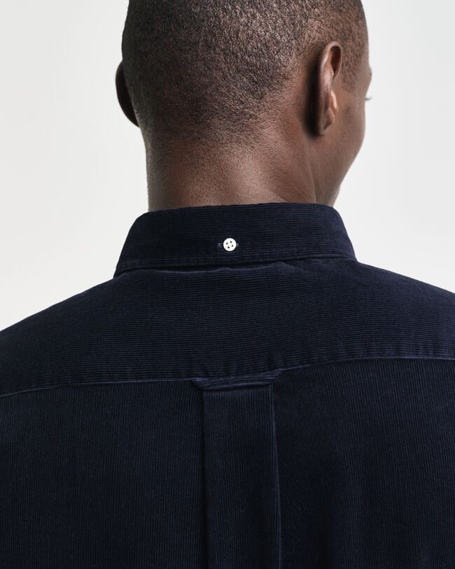 Camicia in velluto a coste regular fit