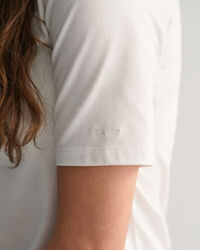 Top con scollo rotondo