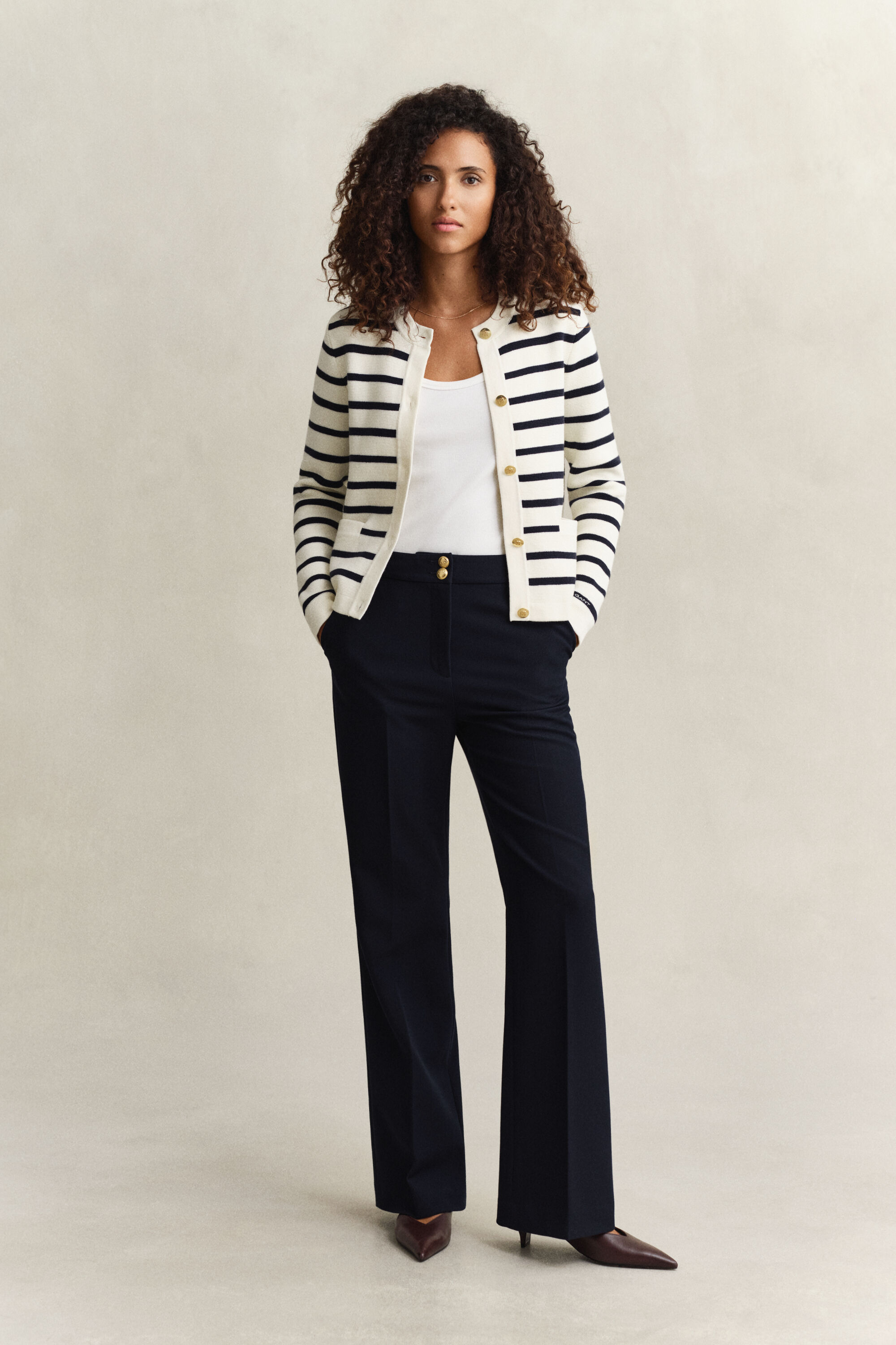 Giacca in maglia in cotone