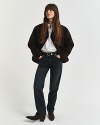 Jeans elasticizzati con gamba dritta