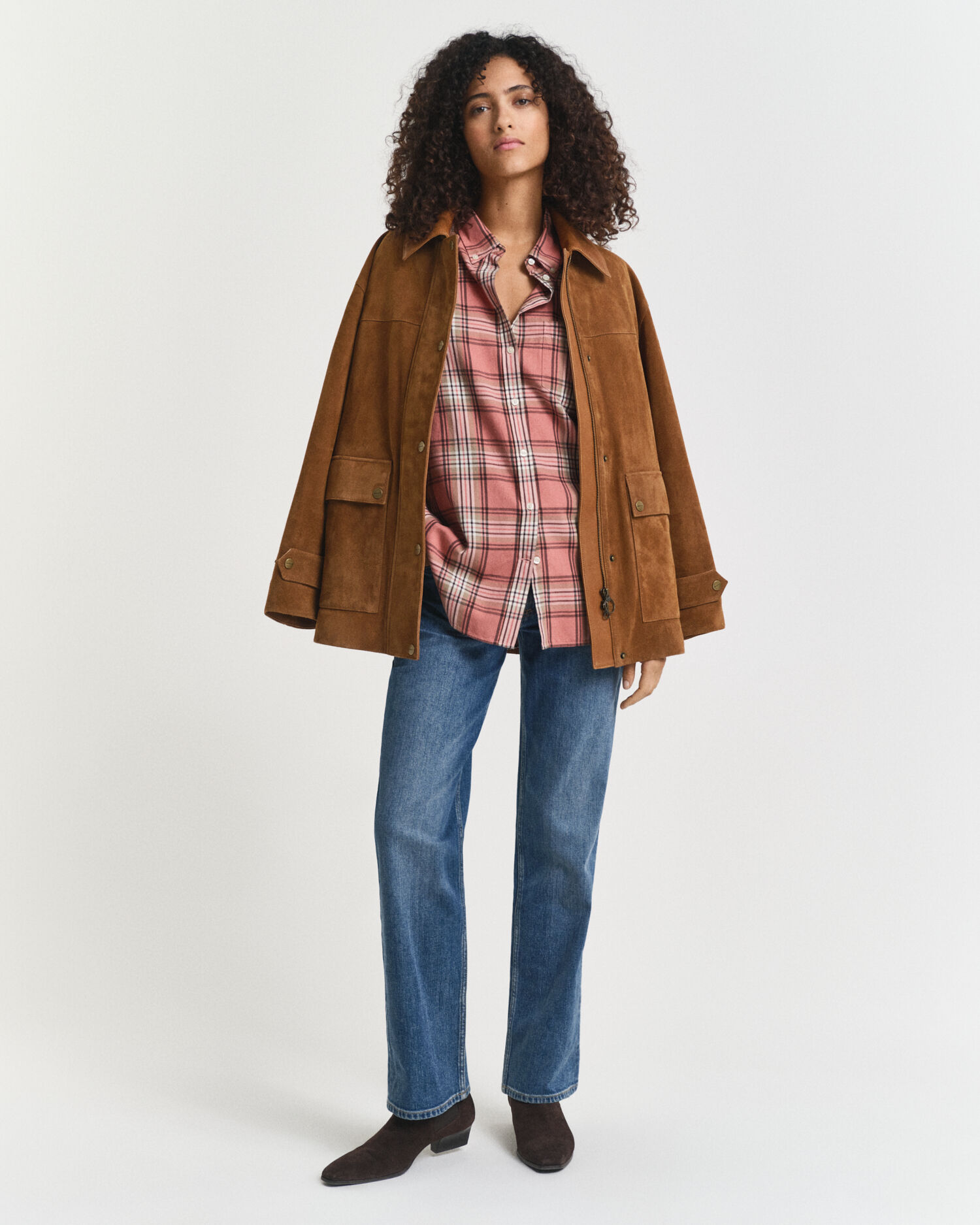 Camicia in flanella a quadri relaxed fit