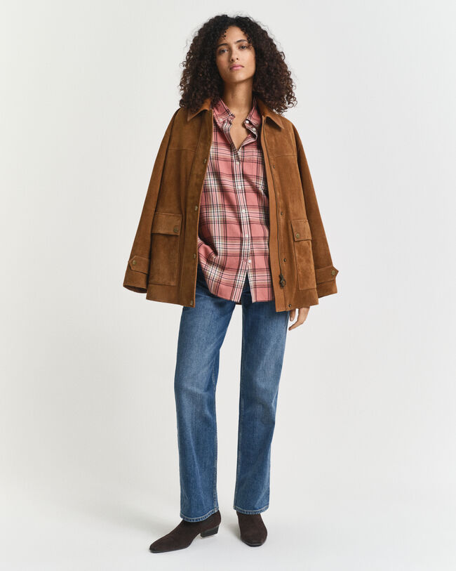 Camicia in flanella a quadri relaxed fit