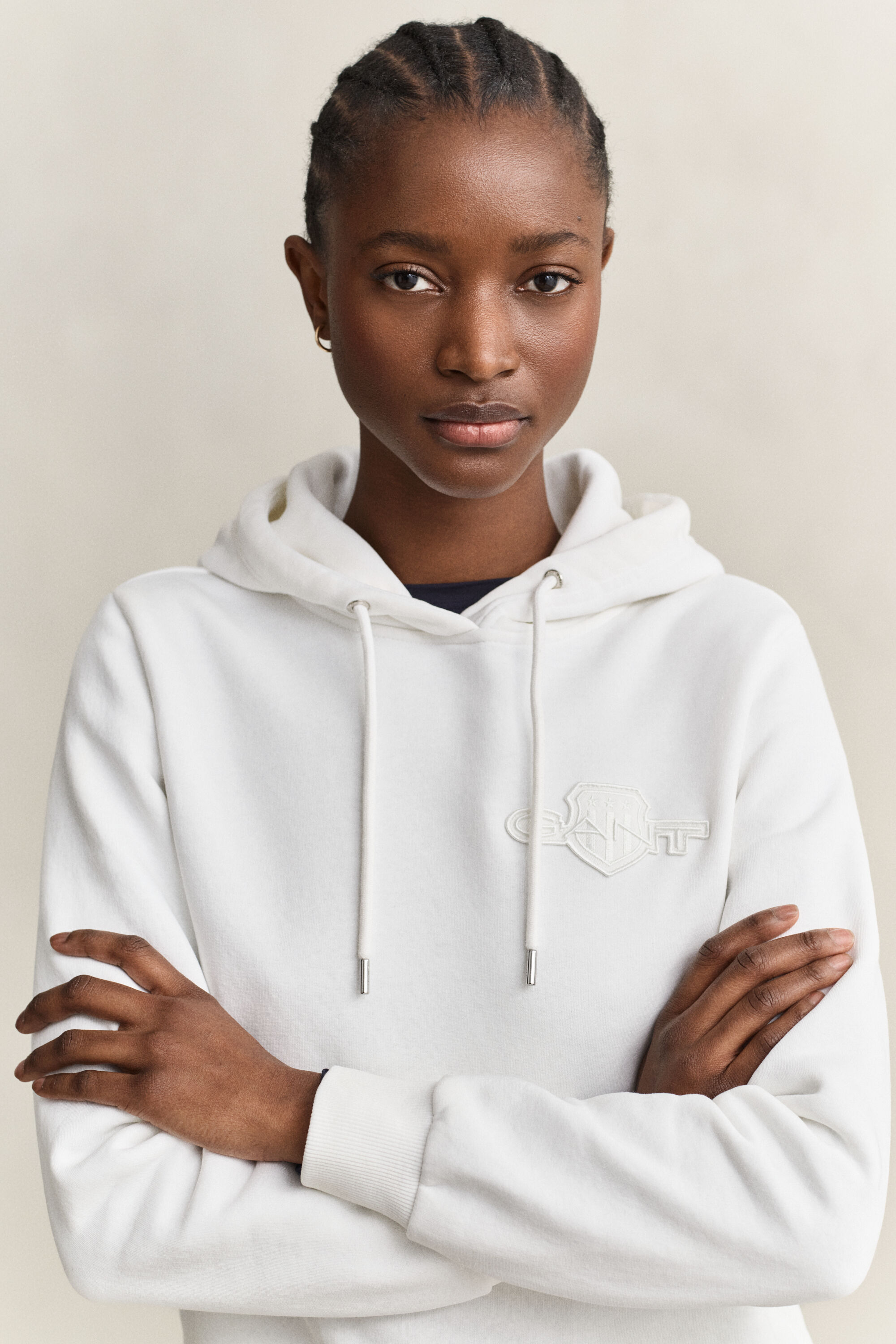 Felpa con cappuccio Tonal Shield