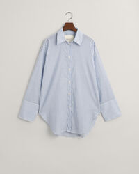 Camicia a righe con polsini ampi relaxed fit