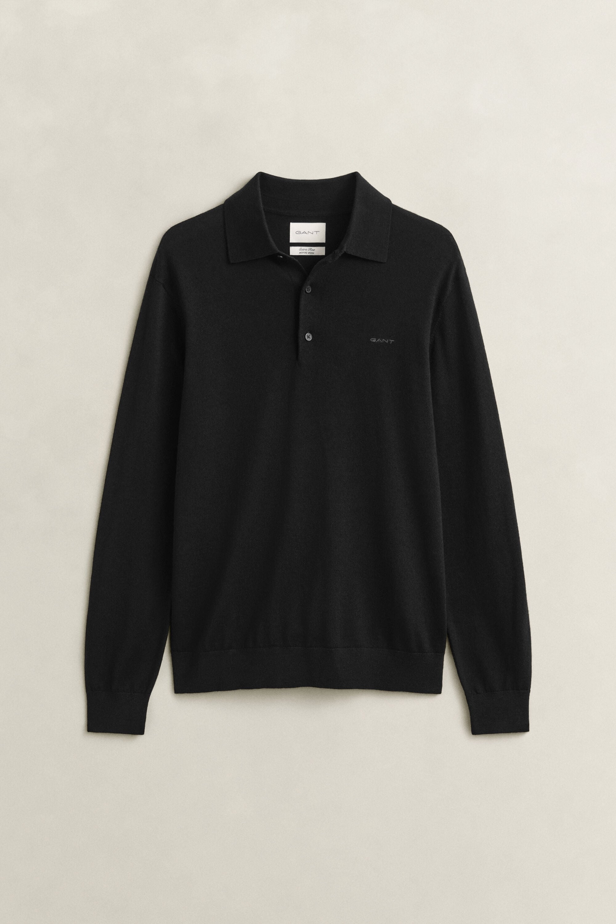 Polo in finissima lana merino