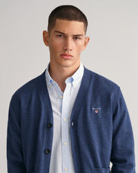 Cardigan Classic in cotone con scollo a V