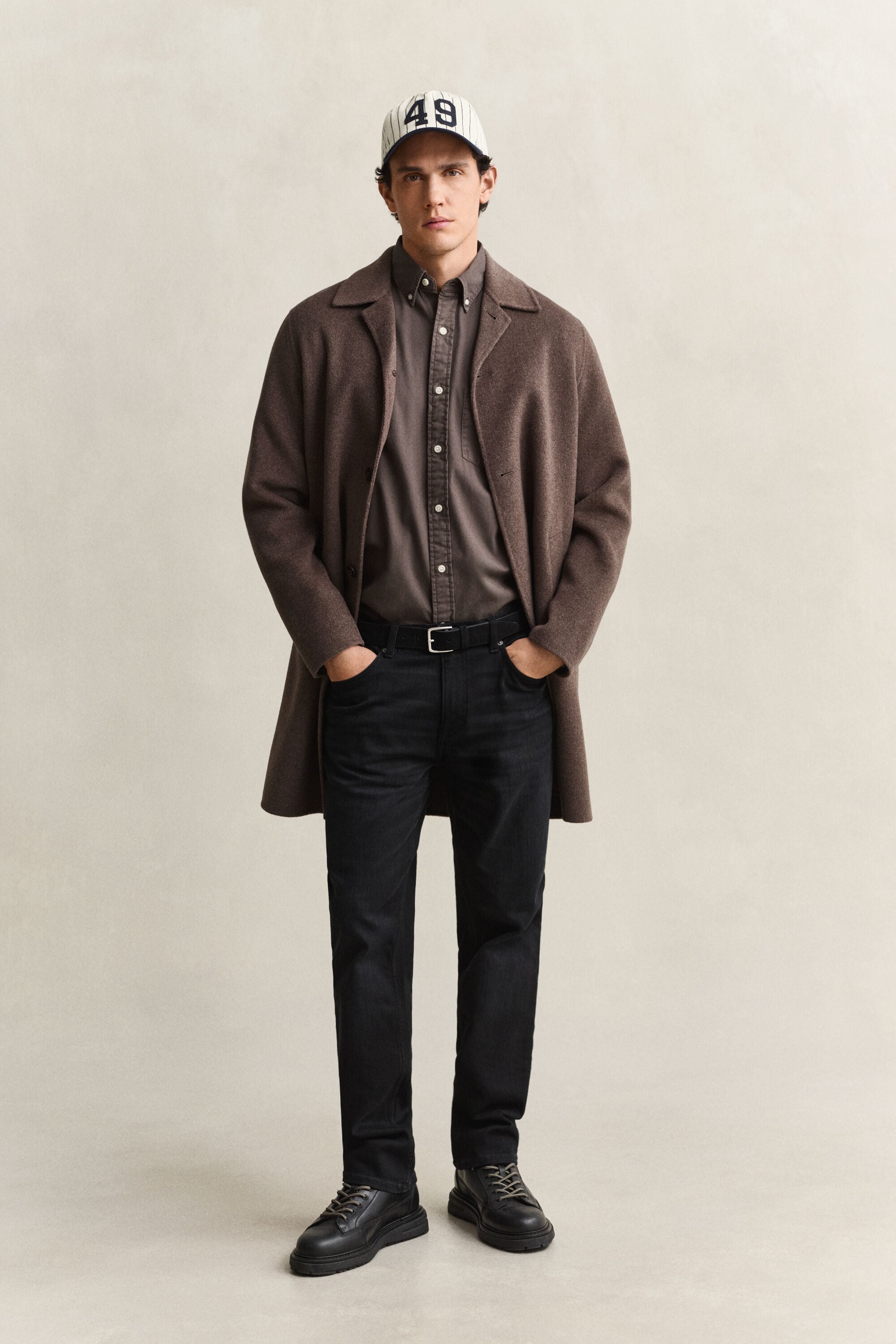 Camicia in twill regular fit