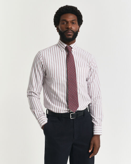 Camicia Archive Oxford a righe regular fit