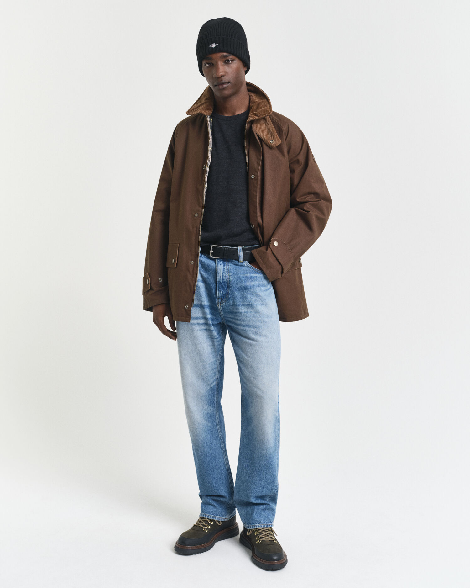 Maglia girocollo in finissima lana merino