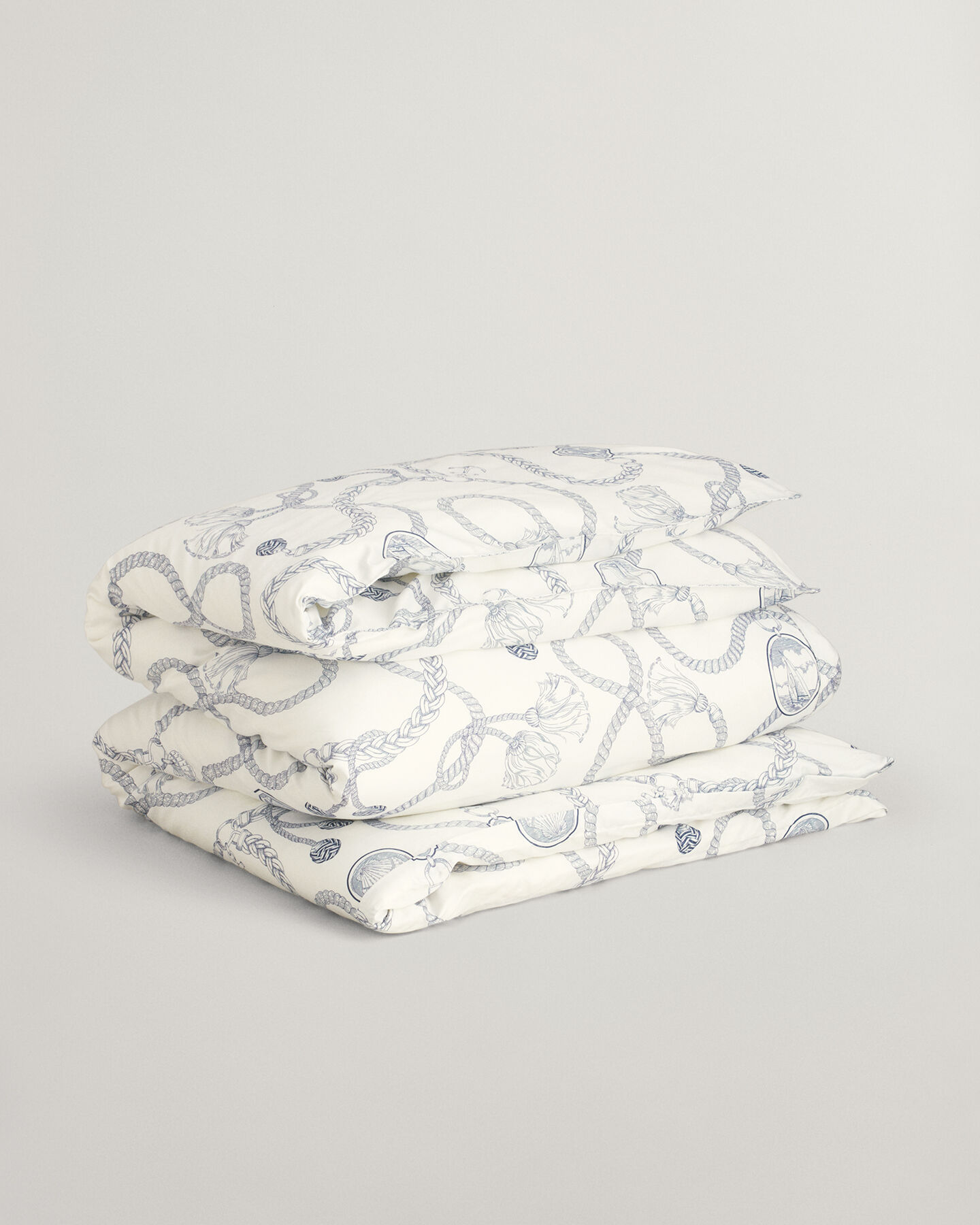 Piumino matrimoniale con stampa Sailing