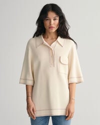 Polo a maniche corte a maglia