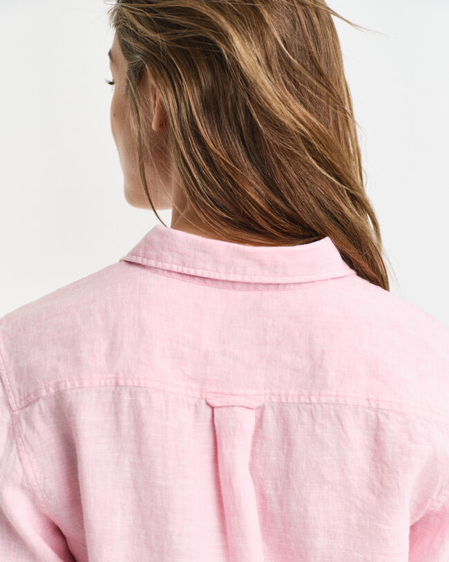 Camicia di lino regular fit