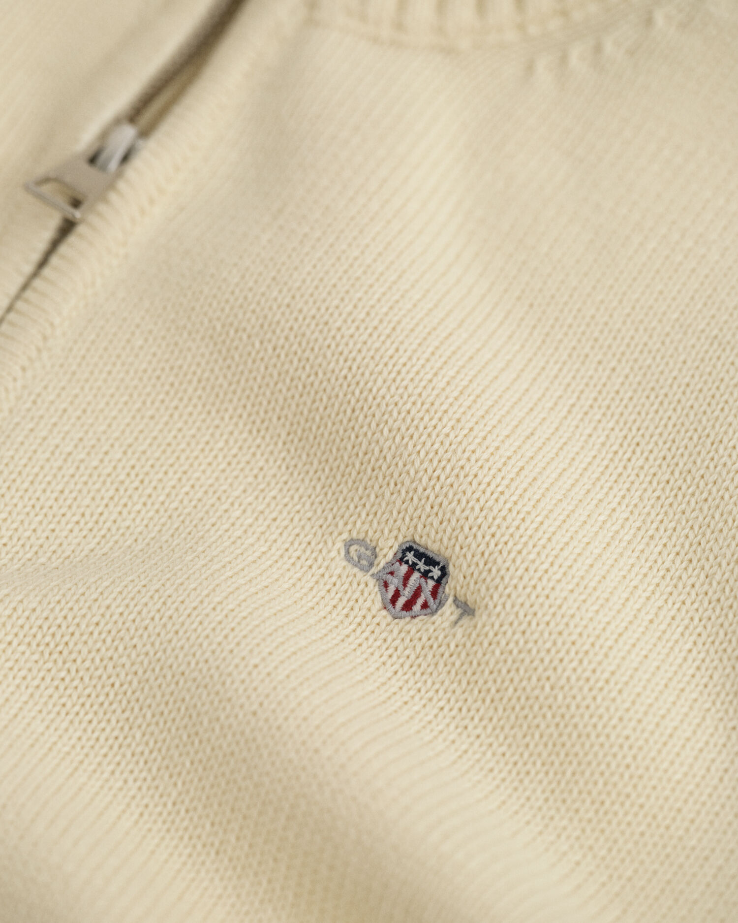 Maglia Casual in cotone con zip corta Teens