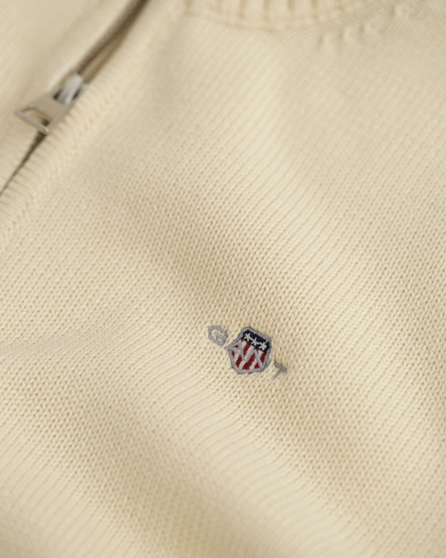 Maglia Casual in cotone con zip corta Teens