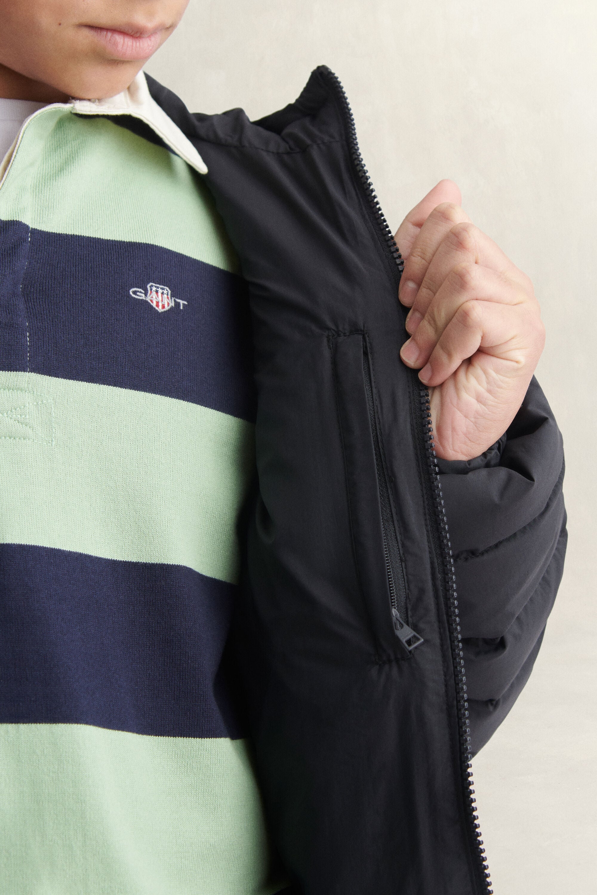 Piumino leggero con cappuccio Teen Boys