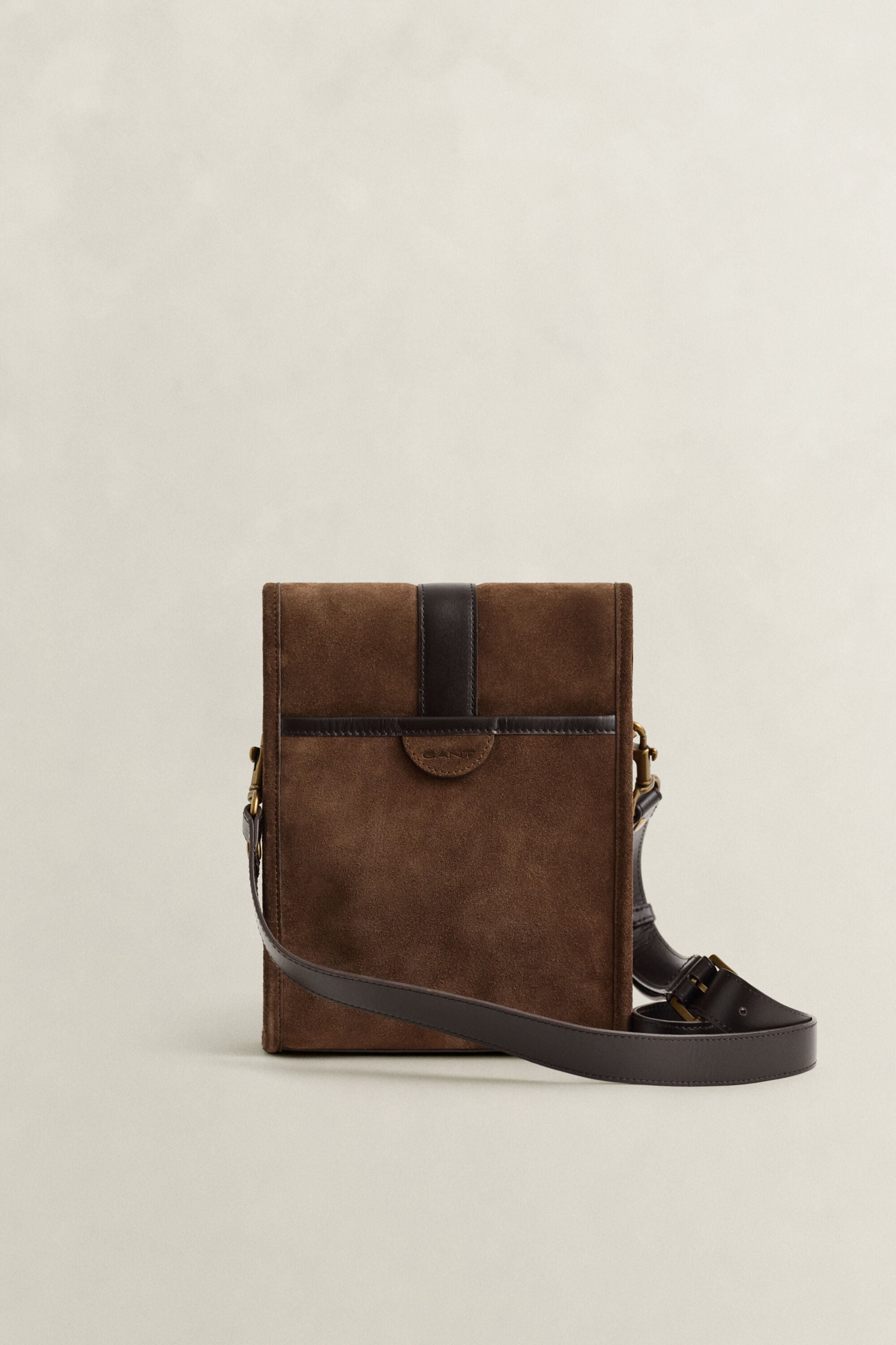 Borsa a spalla in camoscio
