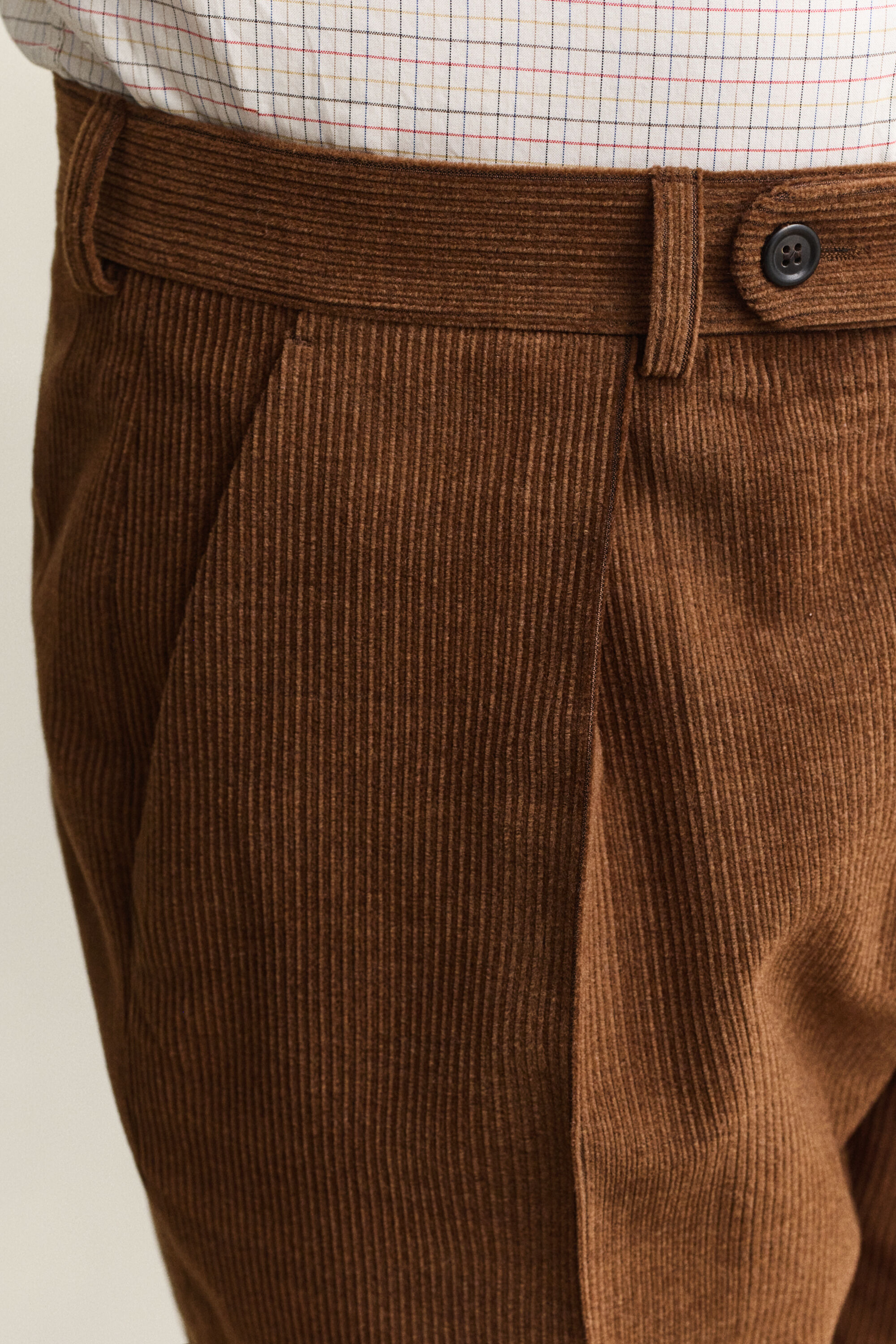 Pantaloni da abito Gant x Yale in velluto a coste di lana