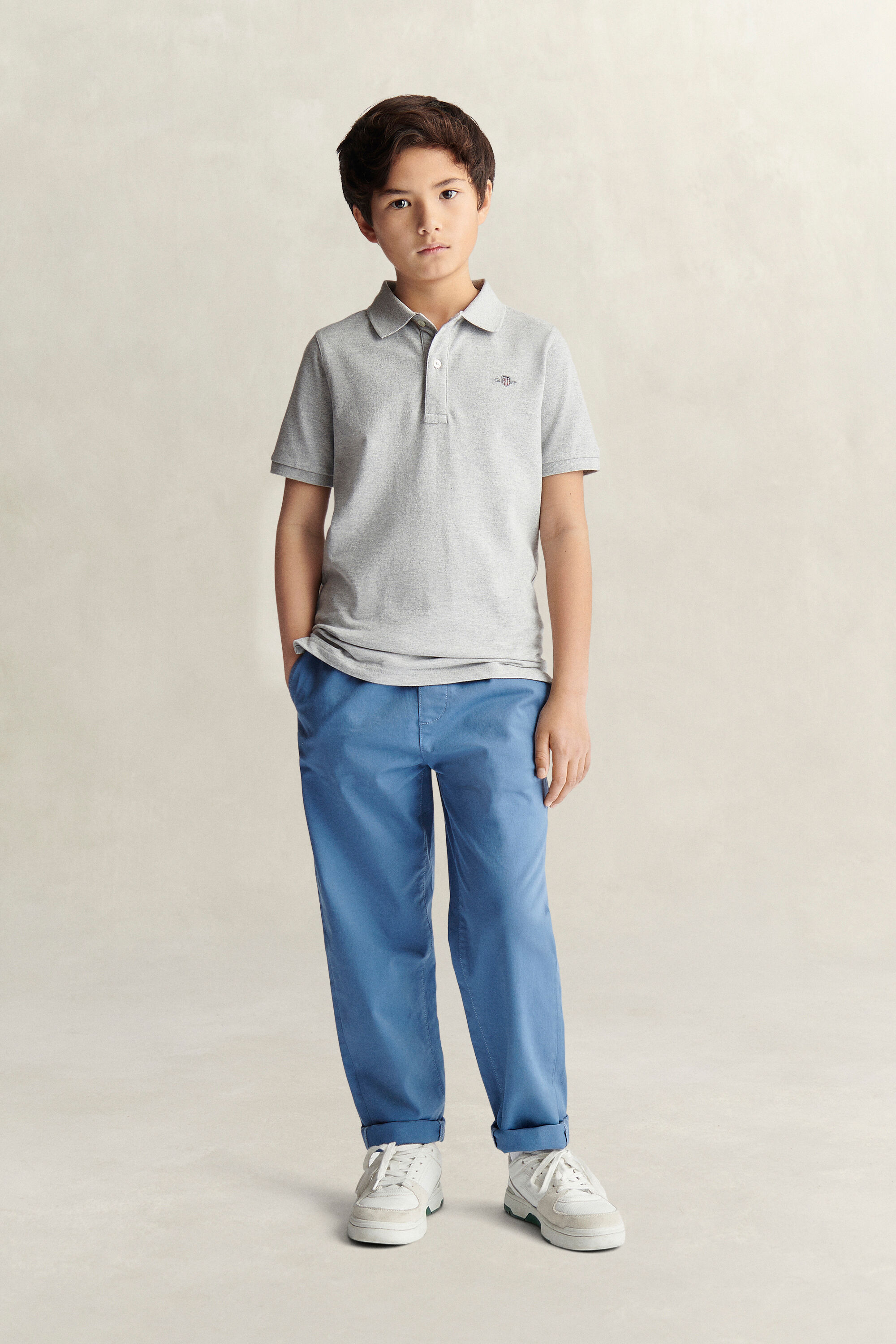 Polo Shield in piqué Teens