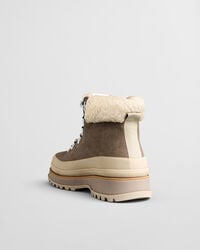 Stivaletti Wintly in camoscio con lacci