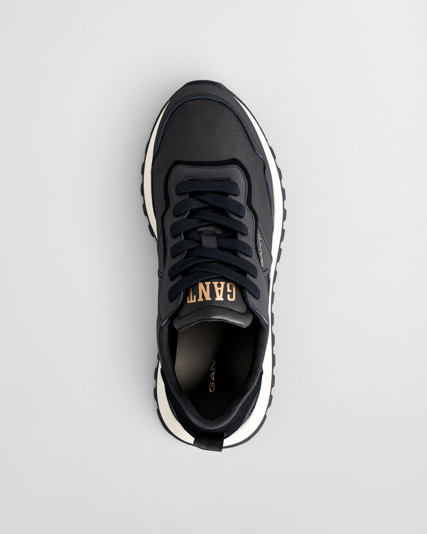 Sneakers Caffay in camoscio e raso