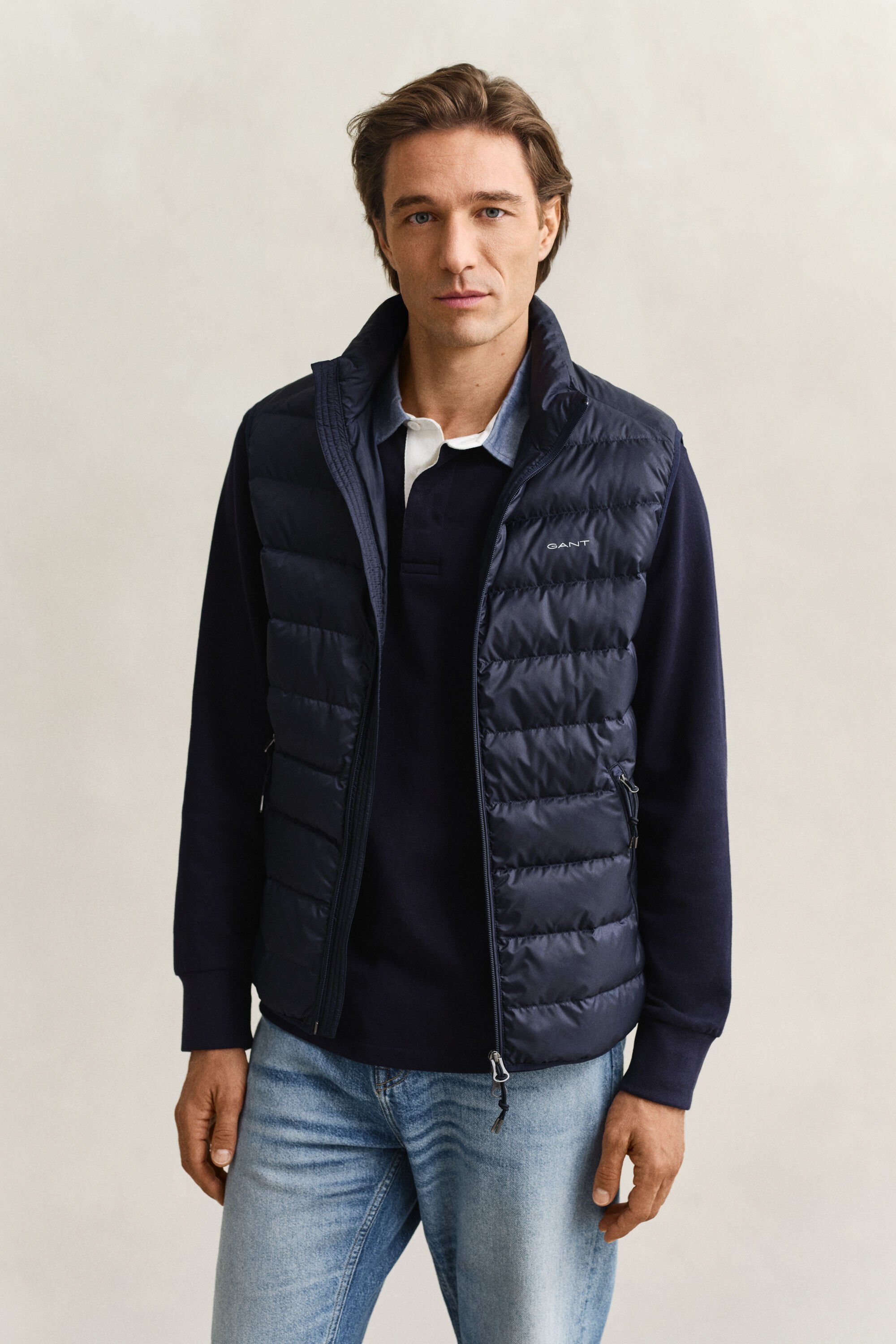 Smanicato leggero in piumino