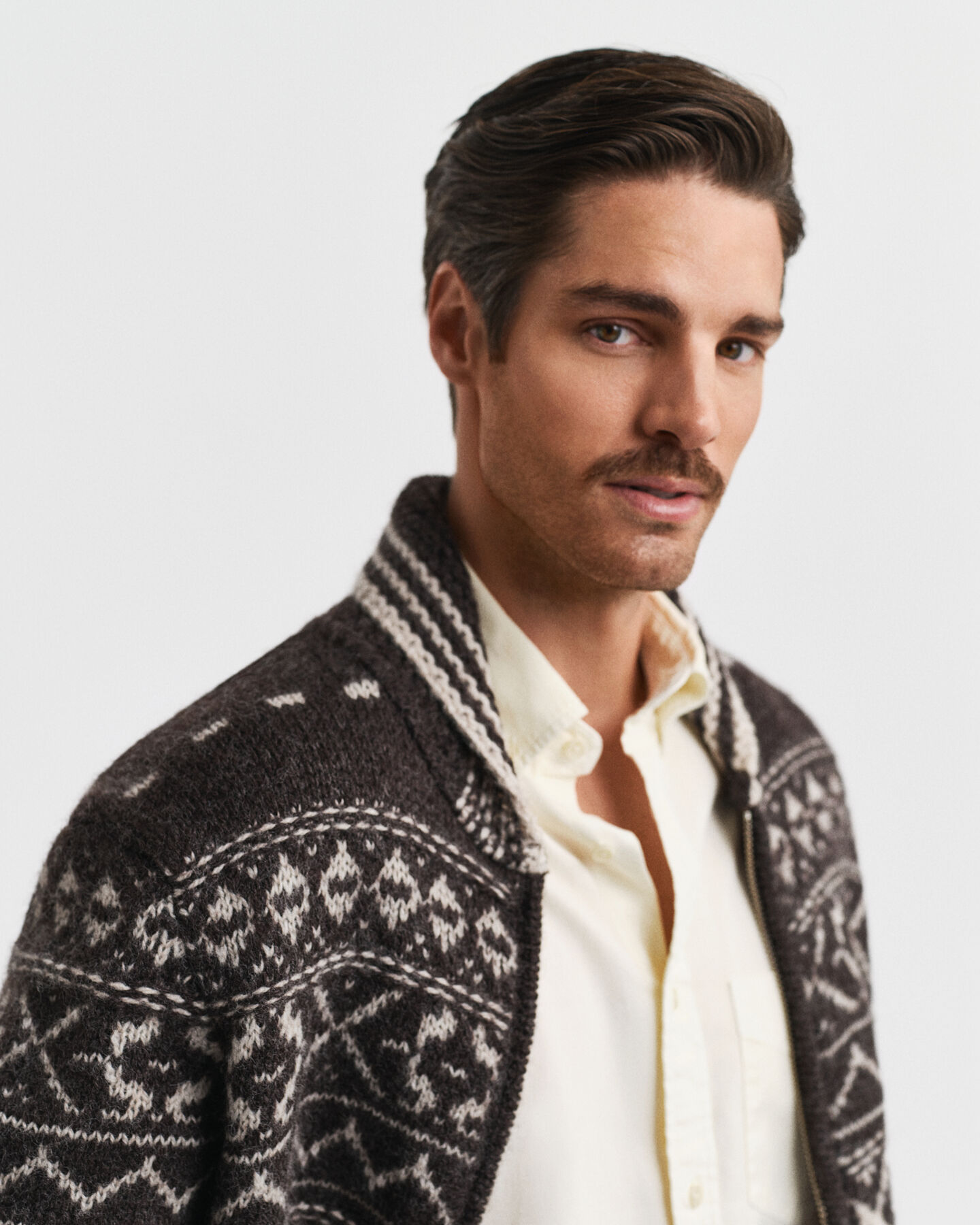 Cardigan jacquard