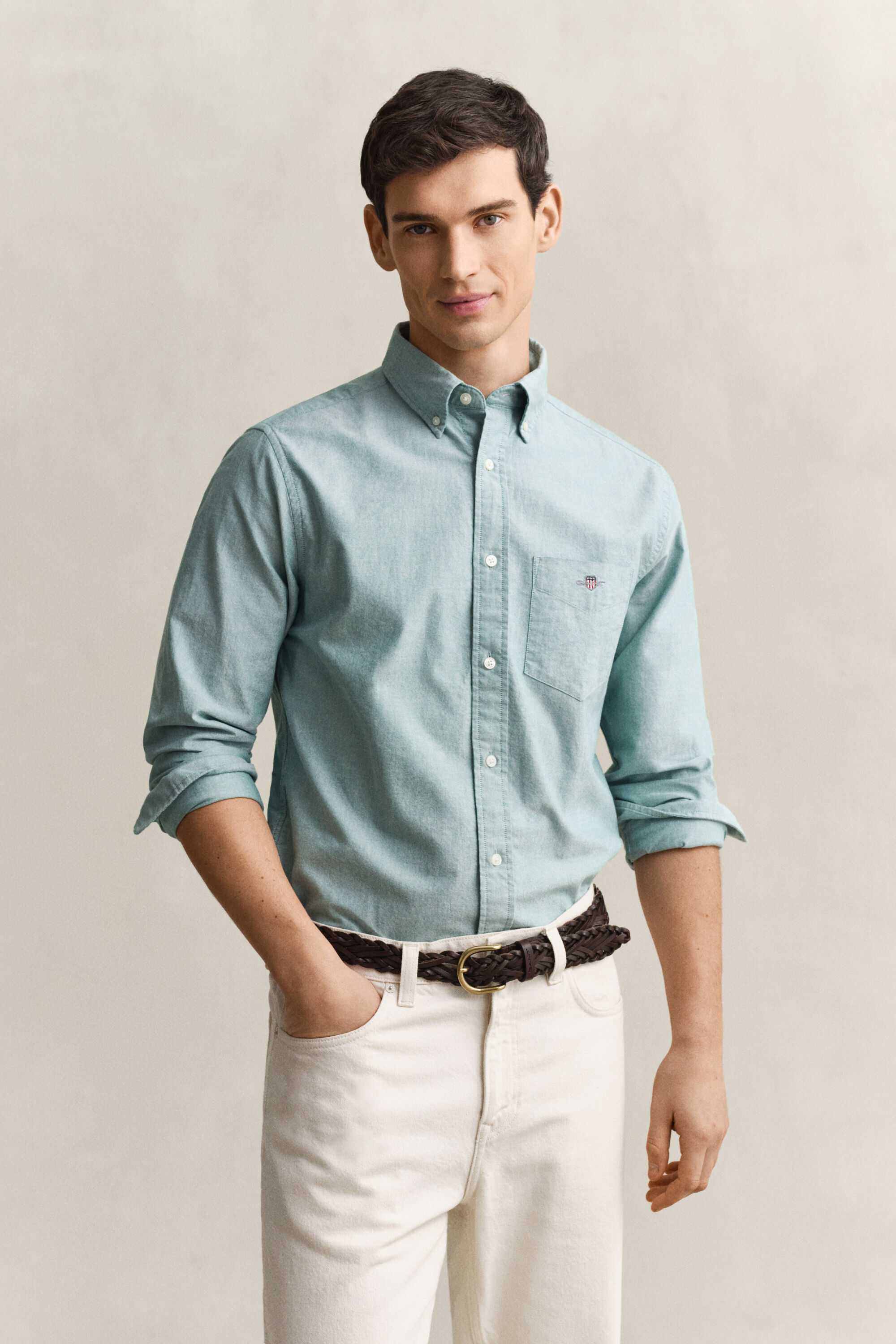 Camicia Oxford classica regular fit