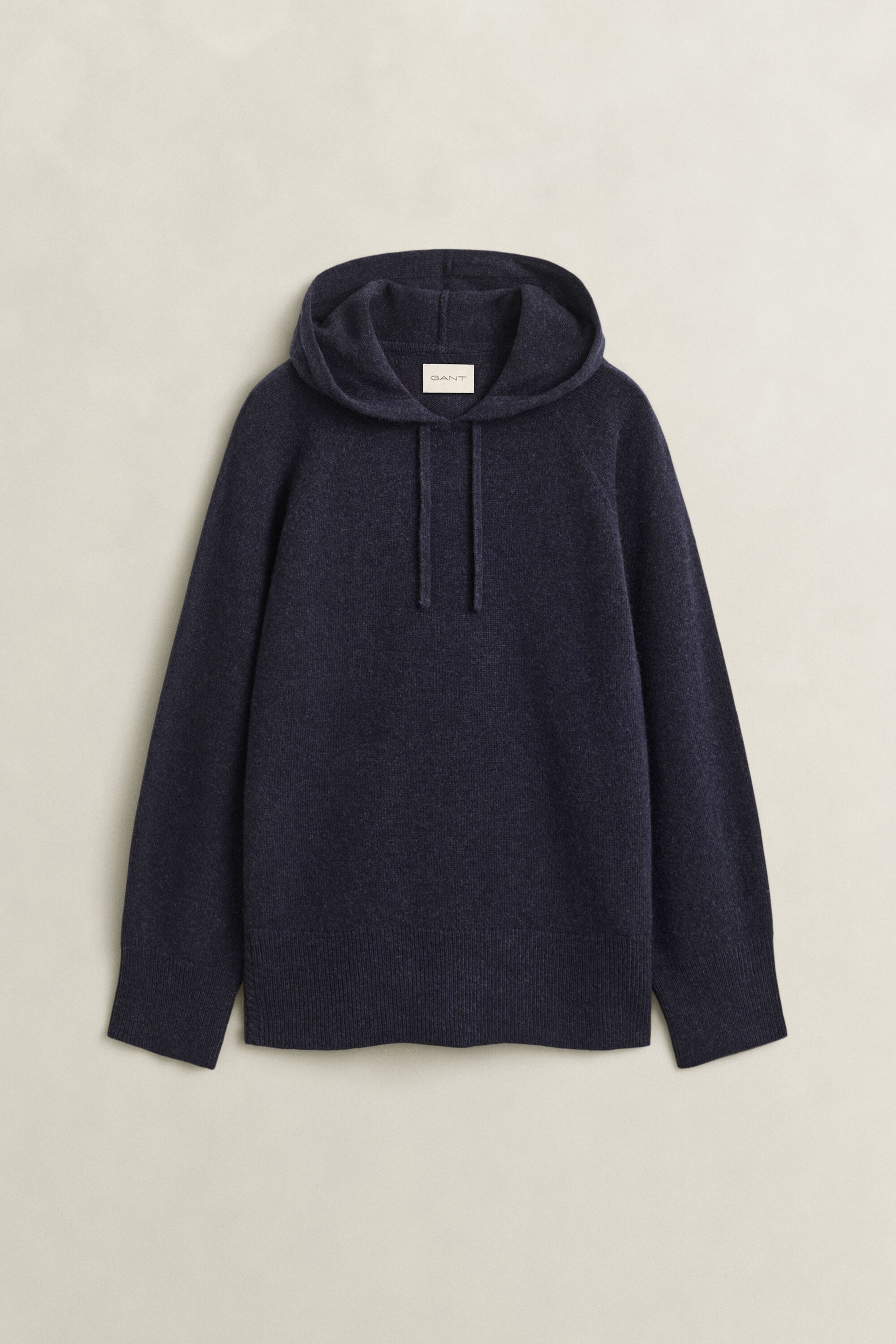 Felpa con cappuccio in lana e cashmere