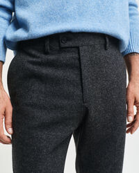Pantaloni da abito in Donegal slim fit
