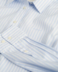 Camicia classica in popeline a righe regular fit