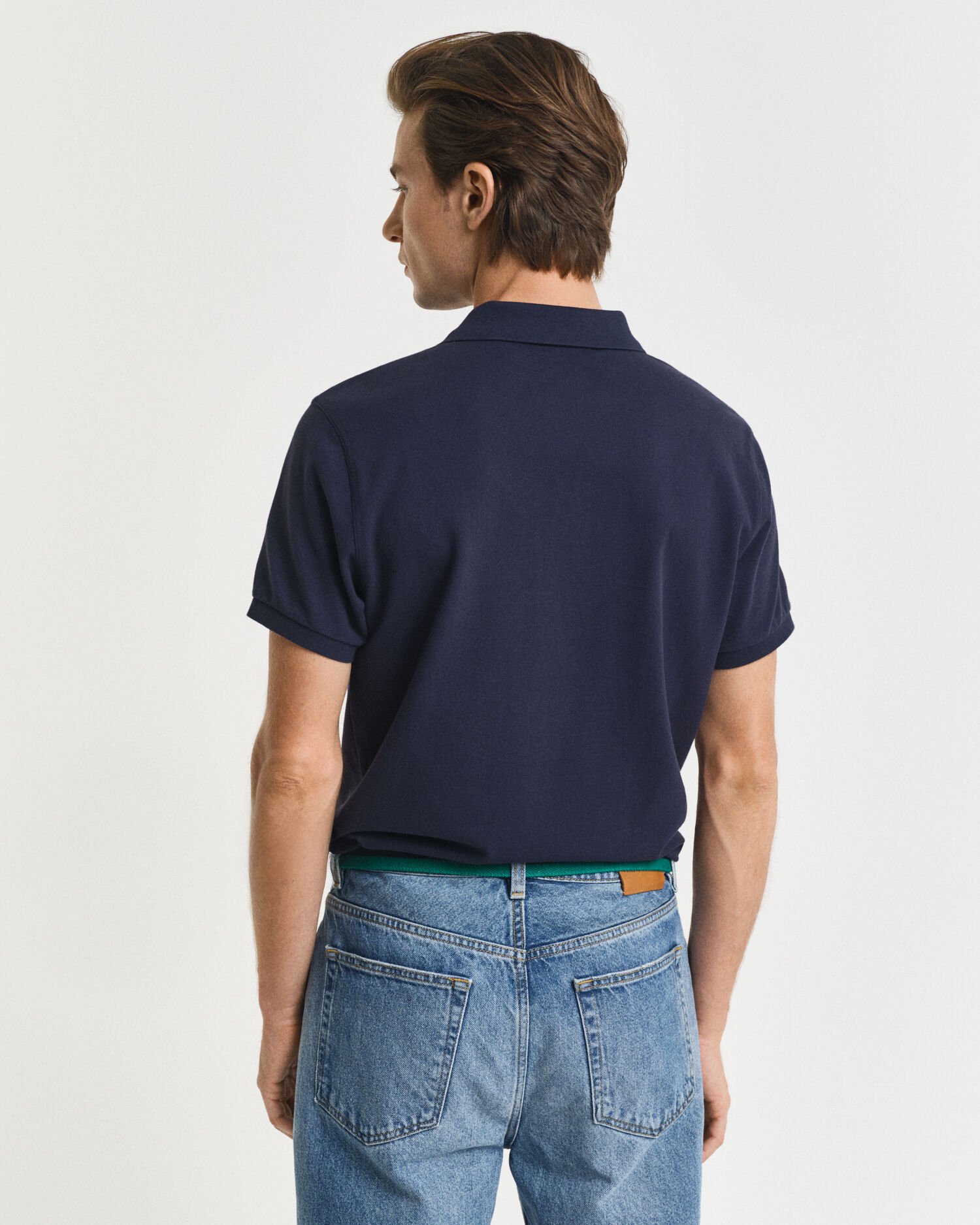 Polo Shield in piqué slim fit