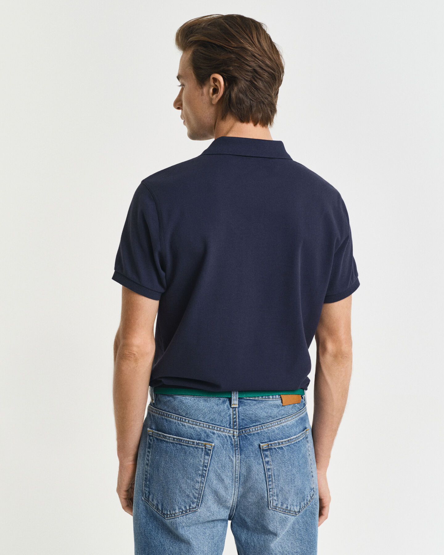 Polo Shield in piqué slim fit