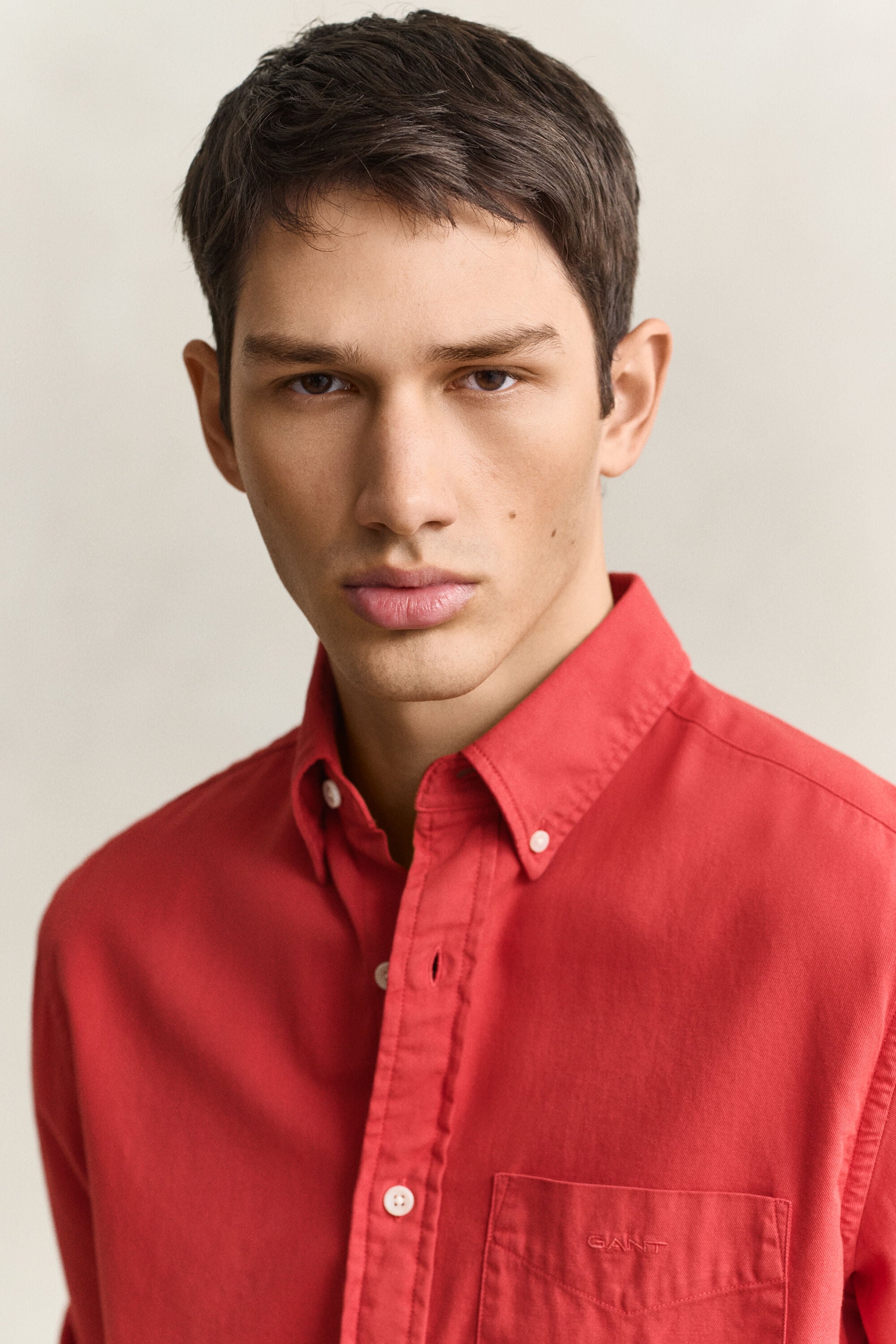 Camicia in twill regular fit