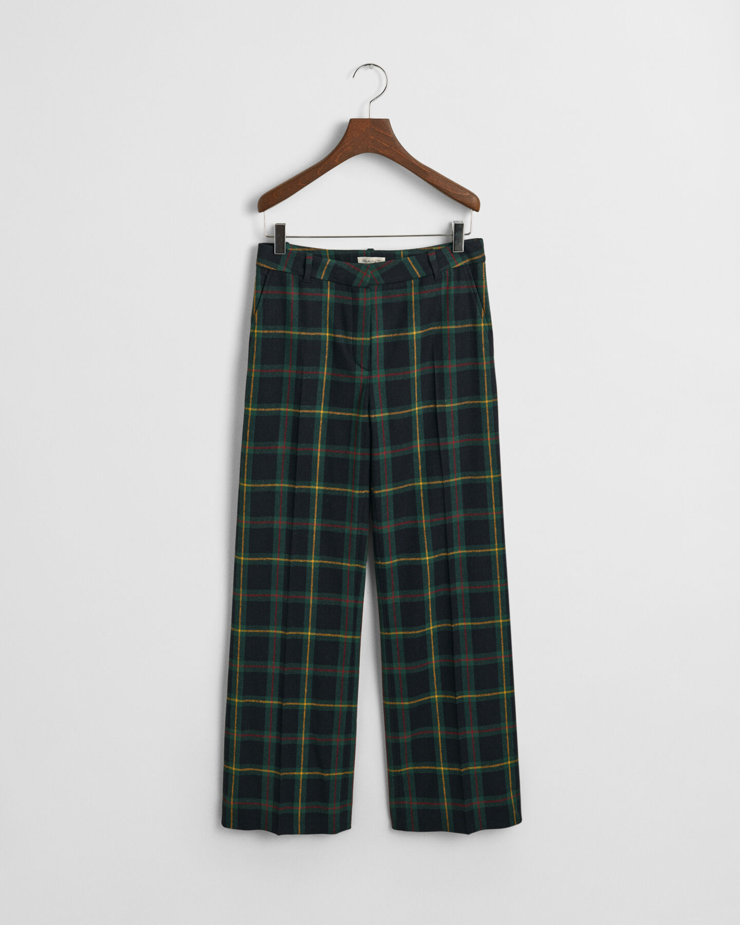 Pantaloni per abito a quadri gamba dritta